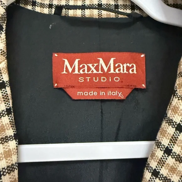 MaxMara wool blazer women’s size 8 - Picture 3 of 9
